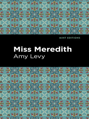 cover image of Miss Meredith